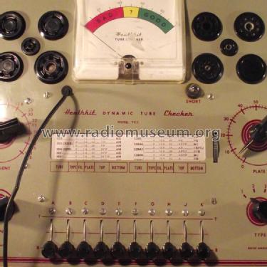 Tube Checker TC-1 Equipment Heathkit Brand, Heath Co.; Benton