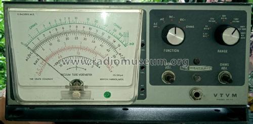 Vacuum Tube Voltmeter IM-13; Heathkit Brand, (ID = 2889830) Equipment