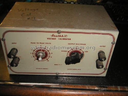 Voltage Calibrator VC-1; Heathkit Brand, (ID = 2008220) Equipment