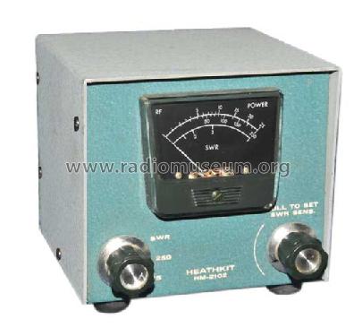 VHF Watt Meter HM-2102; Heathkit Brand, (ID = 781703) Amateur-D