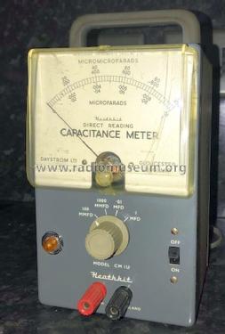 Capacitance meter CM-1U; Heathkit UK by (ID = 2931385) Equipment