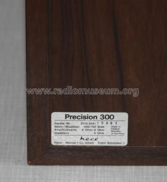 3-Way Speaker System Precision 300; Heco, Hennel & Co. (ID = 2235860) Speaker-P