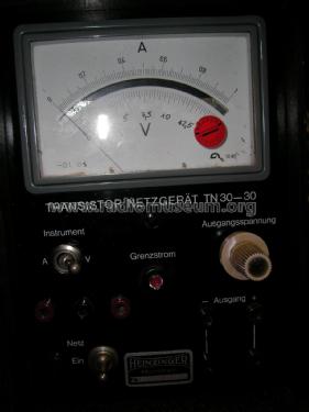 Transistornetzgerät TN30-30; Heinzinger (ID = 1916665) Strom-V