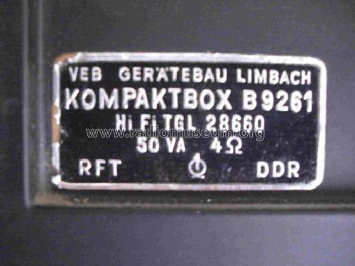 B 9261; Heli Gerätebau, (ID = 300123) Speaker-P