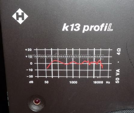 HiFi 2-Wege Box K13 Profil; Heli Gerätebau, (ID = 984088) Speaker-P