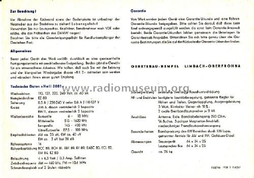 RK2; Heli Gerätebau, (ID = 1412685) Radio