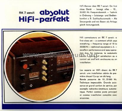 Sensit RK7; Heli Gerätebau, (ID = 1324225) Radio