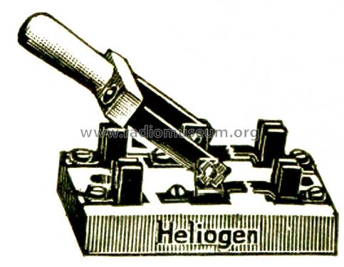 Antennenumschalter zweipolig 10040 FP; Heliogen, Hermann (ID = 1587258) mod-past25