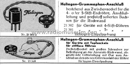 Grammophon-Anschluss 21 320; Heliogen, Hermann (ID = 1609005) mod-past25