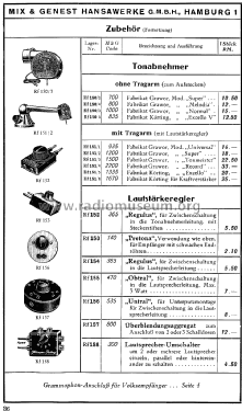 Lautsprecher-Umschalter Rellog 1 11270; Heliogen, Hermann (ID = 1587058) mod-past25