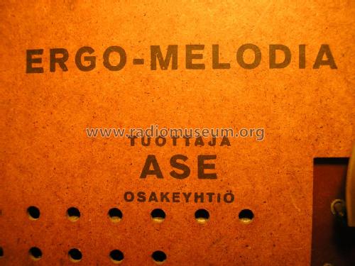 Ergo Melodia ; Helkama-Radio Oy; (ID = 1957047) Radio