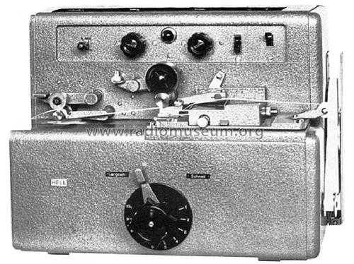 Morse-Recorder RC18; Hell, Rudolph; Kiel (ID = 769398) Morse+TTY