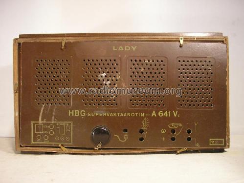 Lady A-641-V; Hellberg, Helsinki (ID = 1361482) Radio