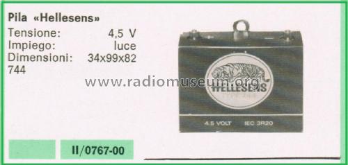 Battery 744; Hellesens Enke & V. (ID = 3119755) Power-S