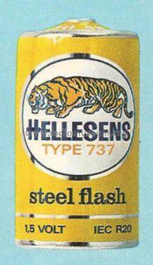 Steel Flash - 1,5 Volt 737 - IEC R20; Hellesens Enke & V. (ID = 1736472) Power-S