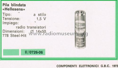 Steel Hit - 1,5 Volt 778 - IEC R6; Hellesens Enke & V. (ID = 3118034) Power-S