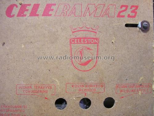 Celeston Celerama 23 2309; Oy Helvar; Helsinki (ID = 1207689) Televisore