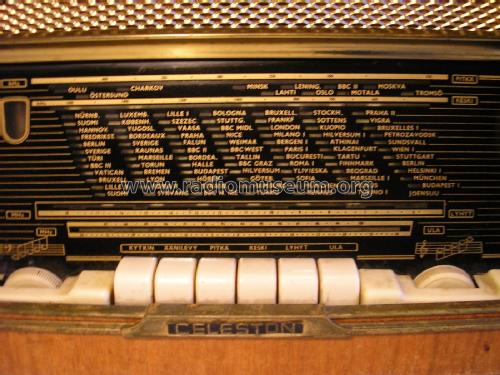 Celeston Cortina de Luxe ; Oy Helvar; Helsinki (ID = 1952501) Radio