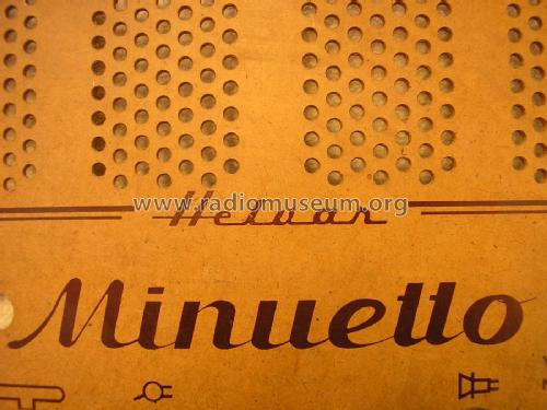 Minuetto ; Oy Helvar; Helsinki (ID = 2103331) Radio