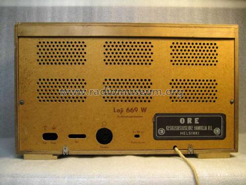 Ore 669 W; Oy Helvar; Helsinki (ID = 389910) Radio