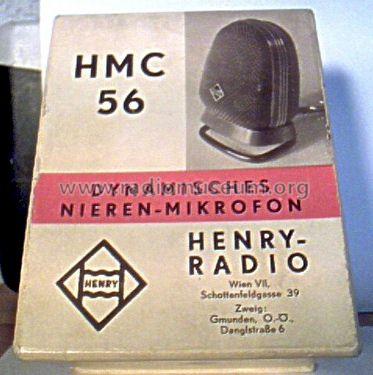 Dynamisches Nieren-Mikrofon HMC 56; Henry, Kapt. (ID = 1442485) Mikrofon/TA