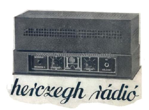 Audio Amplifier 16 W; Herczegh Rádió; (ID = 689114) Verst/Mix