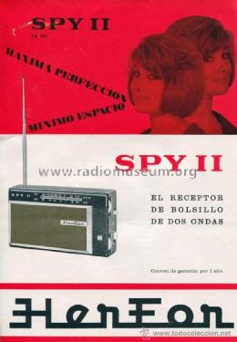 SPY II TR - 203; Herfor; (ID = 1727360) Radio