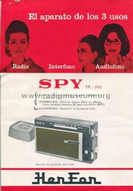 Spy TR-202; Herfor; (ID = 1727138) Radio