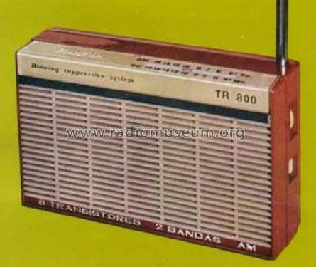 8 Transistores 2 Bandas AM - Blowing Suppression System TR-800; Herfor; (ID = 1727158) Radio