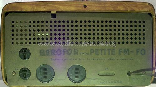 Petite FM-FO; Herofon Herophon, (ID = 1177569) Radio