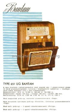 Bantam 651 UG; Herofon Herophon, (ID = 2677130) Radio