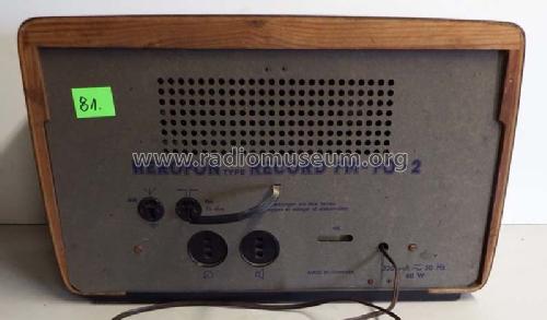 Record FM-FO-2; Herofon Herophon, (ID = 2676712) Radio