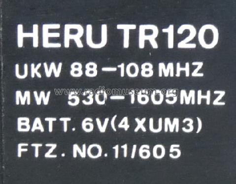 TR120; HERU - International (ID = 1711183) Radio