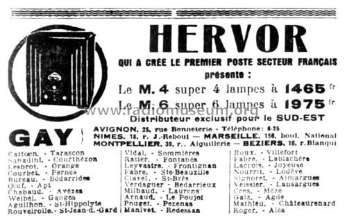 M6; Hervor, Herbelot & (ID = 2651104) Radio