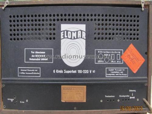 Elomar GW460; Heucke, W., Techn. (ID = 2933799) Radio