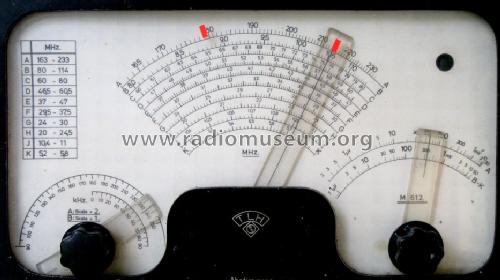 UKW Fernseh Meßsender M612; Heucke, W., Techn. (ID = 429576) Ausrüstung