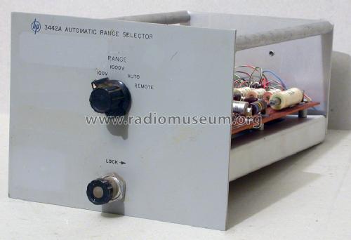 Automatic Range Selector 3442A; Hewlett-Packard, HP; (ID = 1096520) Equipment