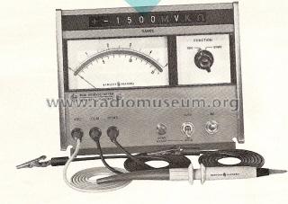 Autovoltmeter 414A; Hewlett-Packard, HP; (ID = 603635) Equipment