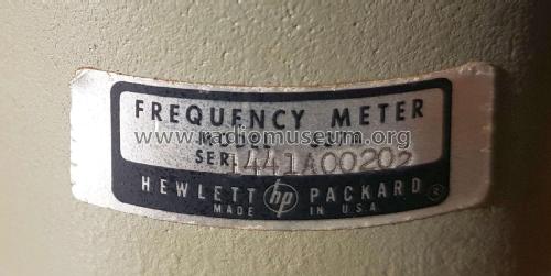 Coaxial Frequency Meter 537A; Hewlett-Packard, HP; (ID = 2767270) Equipment