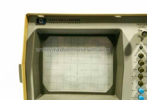 Dual Channel Oscilloscope 1220A; Hewlett-Packard, HP; (ID = 1023678) Equipment