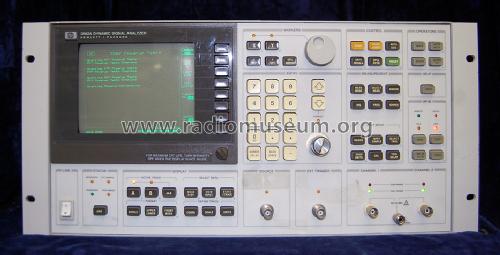Dynamic Signal Analyzer 3562A; Hewlett-Packard, HP; (ID = 1504321) Equipment