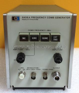 Frequency Comb Generator 8406A; Hewlett-Packard, HP; (ID = 1621669) Equipment