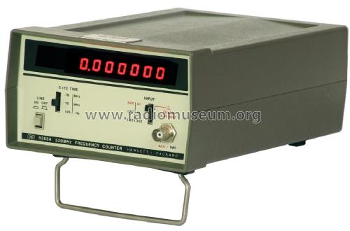 Frequency Counter 5383A; Hewlett-Packard, HP; (ID = 2564770) Equipment