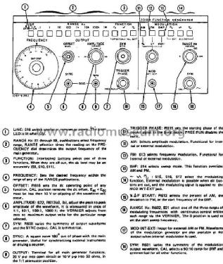 Funktionsgenerator 3312A; Hewlett-Packard, HP; (ID = 542289) Equipment