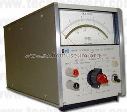 NF-Voltmeter 400F; Hewlett-Packard, HP; (ID = 255917) Equipment