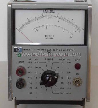 NF-Voltmeter 400F; Hewlett-Packard, HP; (ID = 747823) Equipment