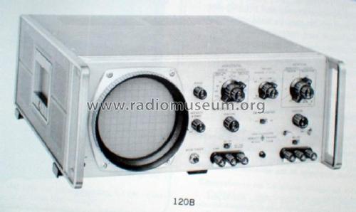 Oscilloscope 120B; Hewlett-Packard, HP; (ID = 439587) Equipment