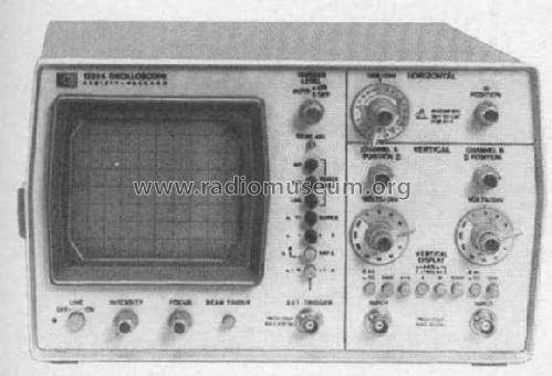 Oscilloscope 1222A; Hewlett-Packard, HP; (ID = 422645) Ausrüstung