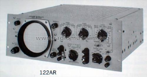 Oscilloscope 122A/AR; Hewlett-Packard, HP; (ID = 439589) Equipment