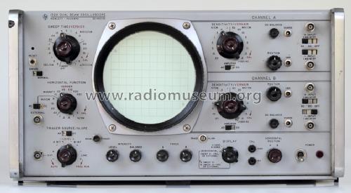 Oscilloscope 132A; Hewlett-Packard, HP; (ID = 1319589) Ausrüstung